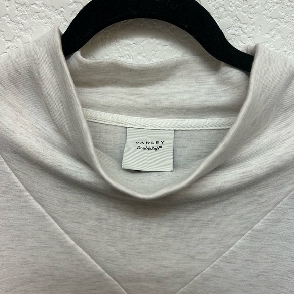 Varley Light Gray Cowl Neck Sweater - Picture 2 of 3